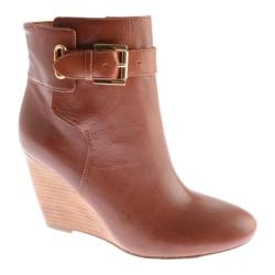nine west cognac booties