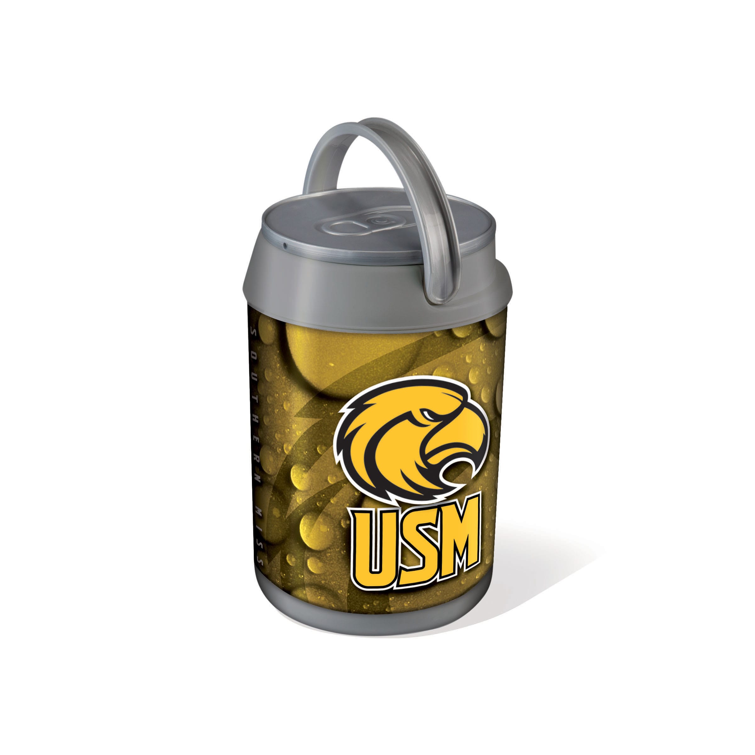 Picnic Time University Of Southern Mississippi Golden Eagles Mini Can Cooler