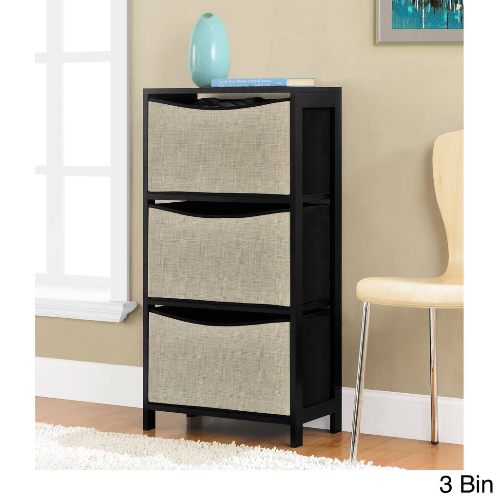 Altra Smile Storage Unit with Fabric Bins