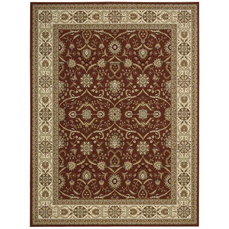 Nourison Persian Crown PC001 Area Rug - 7'10" x 10'6" - Brick - Rectangle