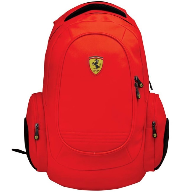 ferrari backpack red