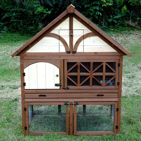 Shop Merry Products Tudor Rabbit Hutch Free Shipping Today