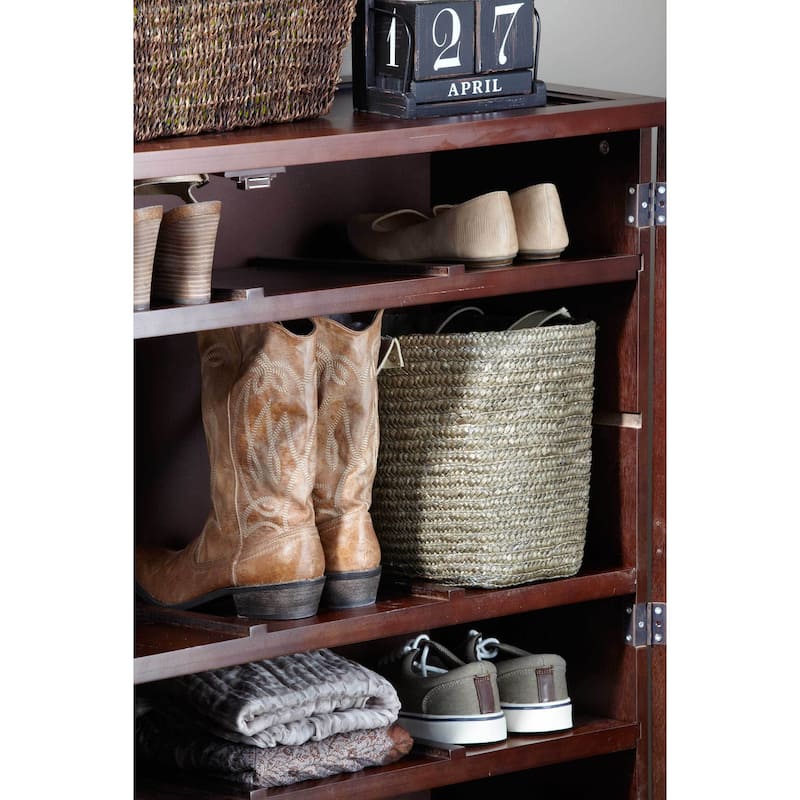 Merry Products 6-Tier Wooden Shoe Dresser