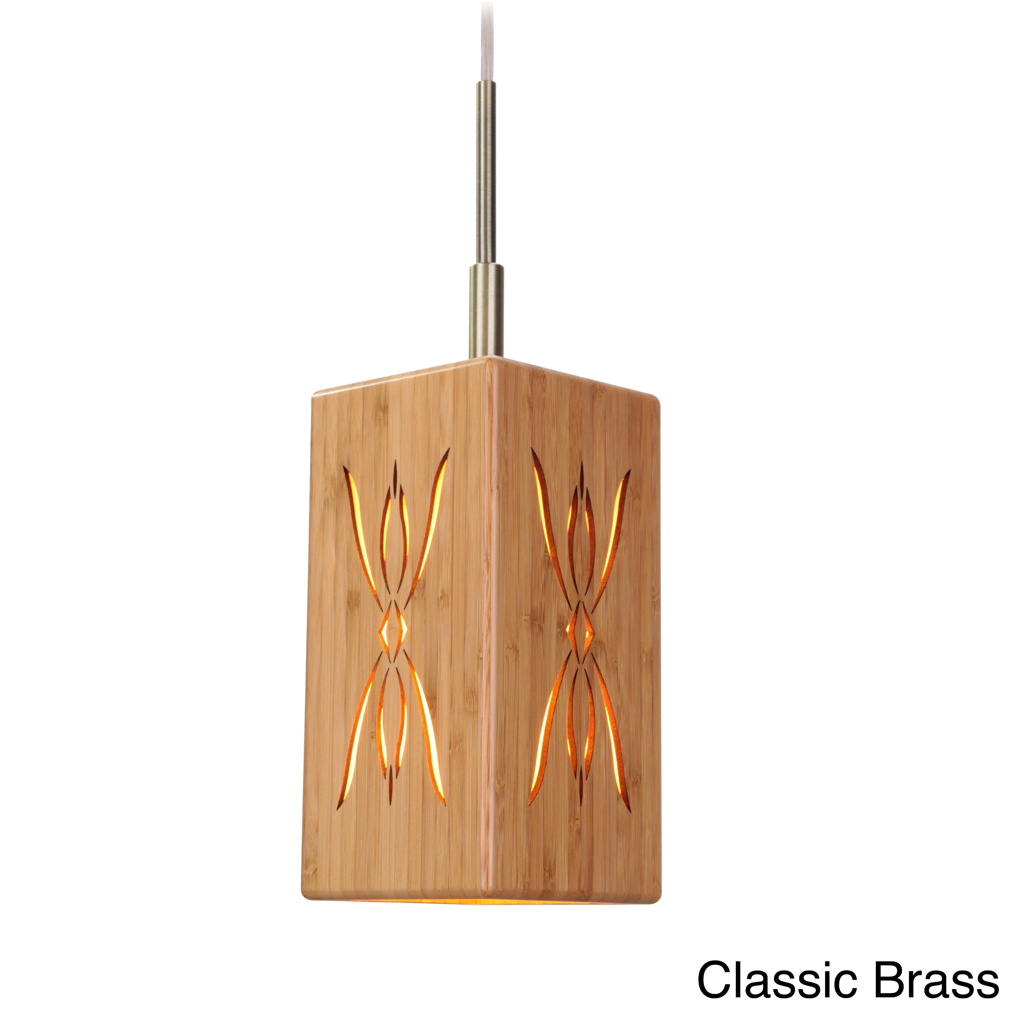 Light House 1 light Symmetry Bamboo Mini Pendant