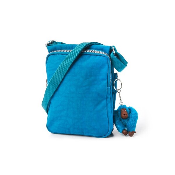 small blue crossbody bag