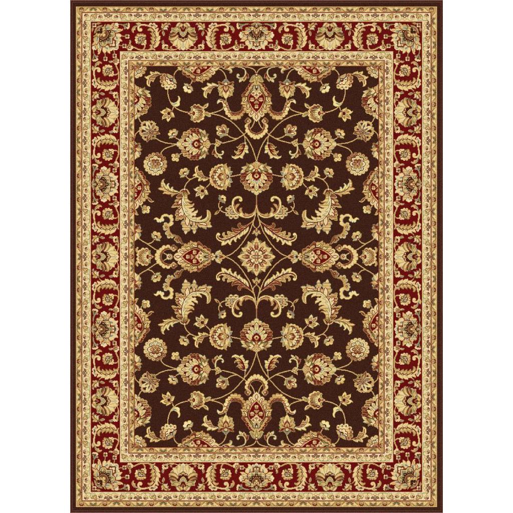 Centennial Brown Traditional Area Rug (53 X 73)