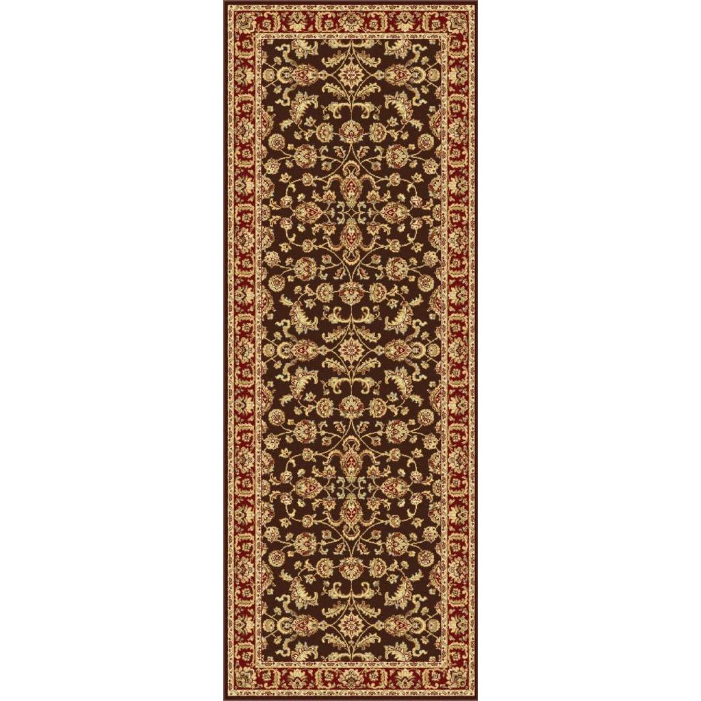 Centennial Brown Traditional Area Rug (27 X 73)