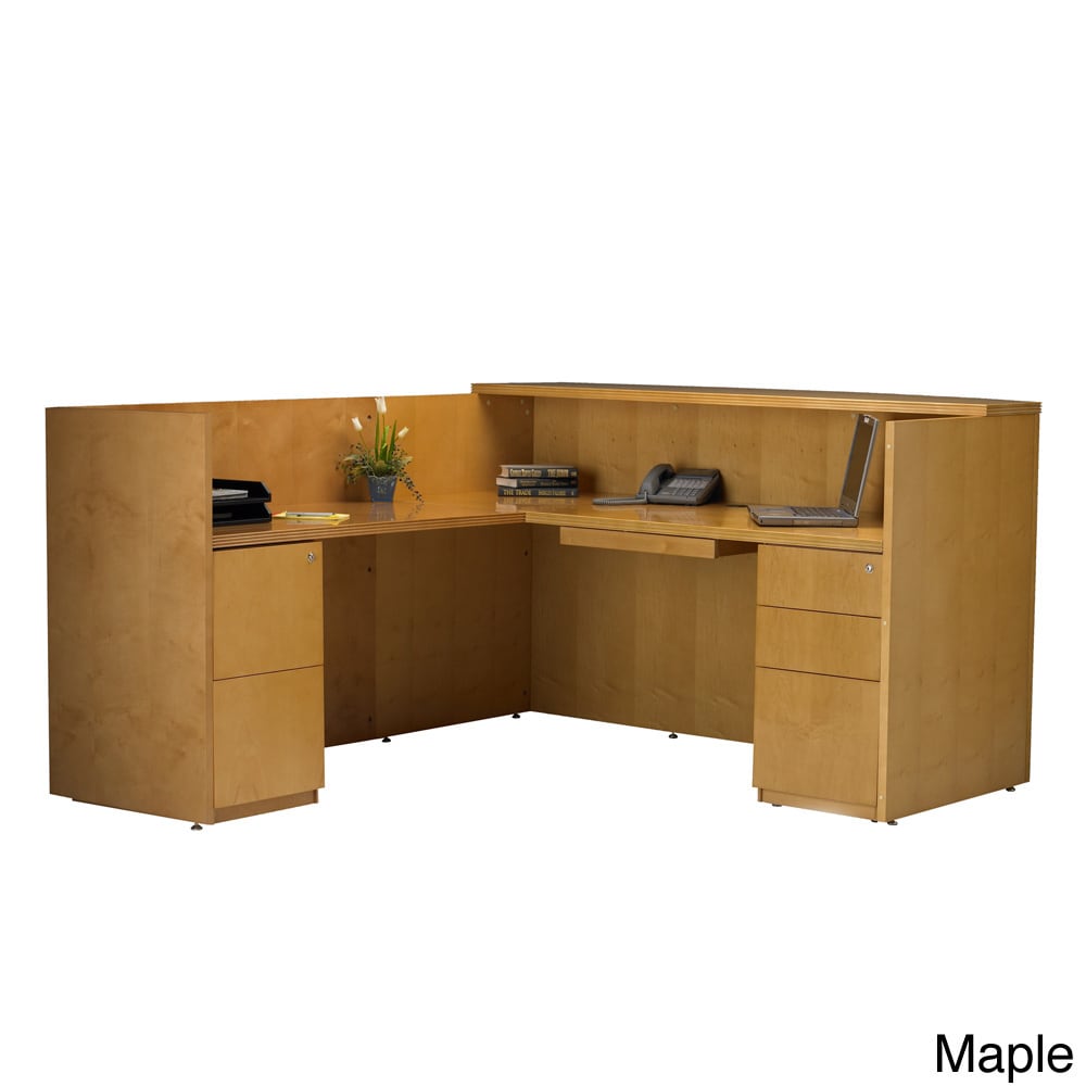 Mayline Luminary 5 drawer Reception Station