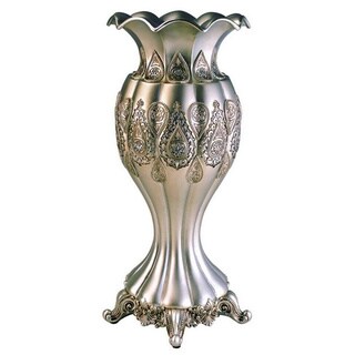 Traditional Royal Silver/ Gold Metallic Decorative Vase