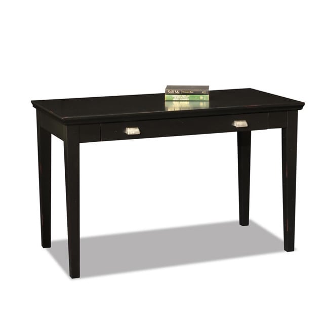 Black Hardwood Laptop Desk