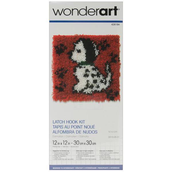 Wonderart Latch Hook Kit 12 X12 Dalmation Bed Bath & Beyond 8382070