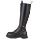 Shop Demonia Men's Rocky-30' Black Leather 30-eyelet Knee-high Boots ...