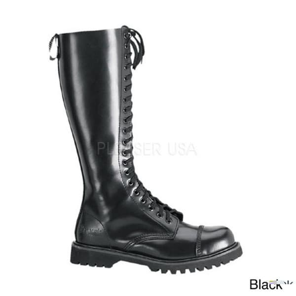 mens high leg leather boots