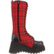 demonia plaid boots