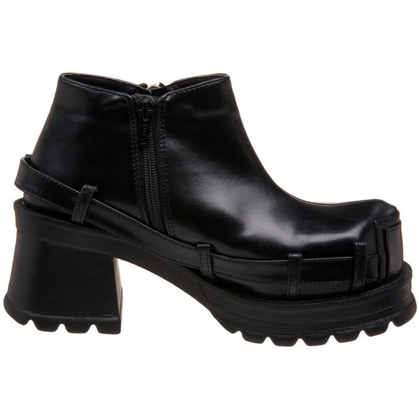 mens block heel boots