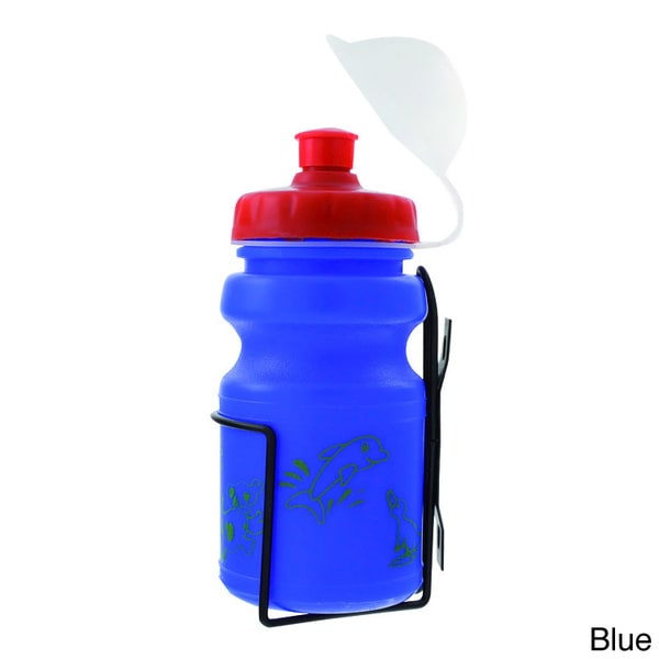 Ventura Childrens 12 oz. Water Bottle and Cage Set