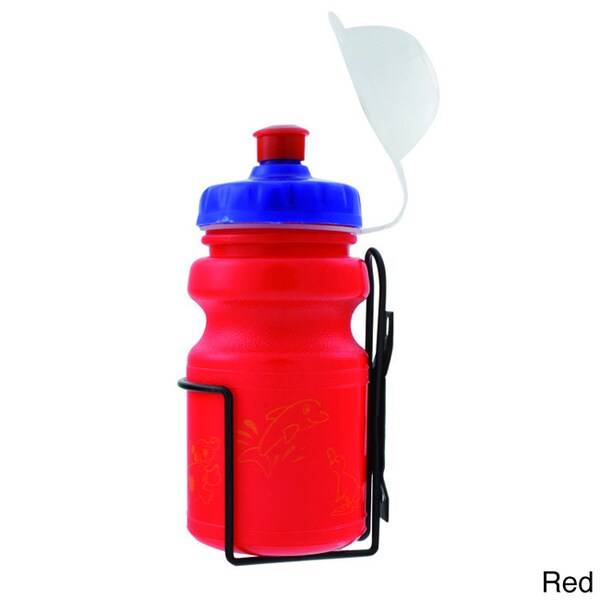 water bottle and cage set