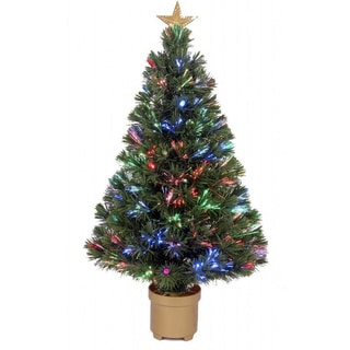 ez change fiber optic christmas tree 7 ft free ez change fiber optic christmas tree 7 ft free