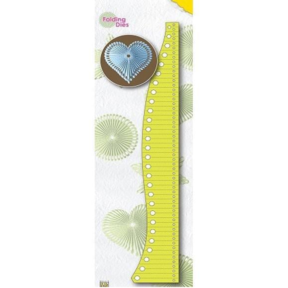 Nellies Choice Folding Dies  Heart