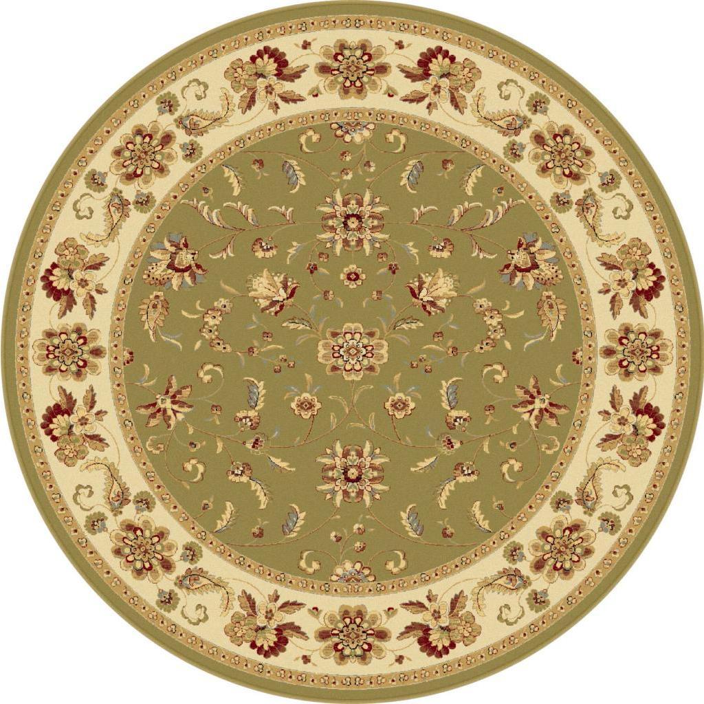 Centennial Green Traditional Area Rug (710 Round)