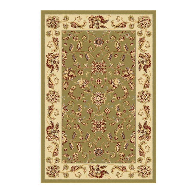 Centennial Green Traditional Area Rug (2 X 3)