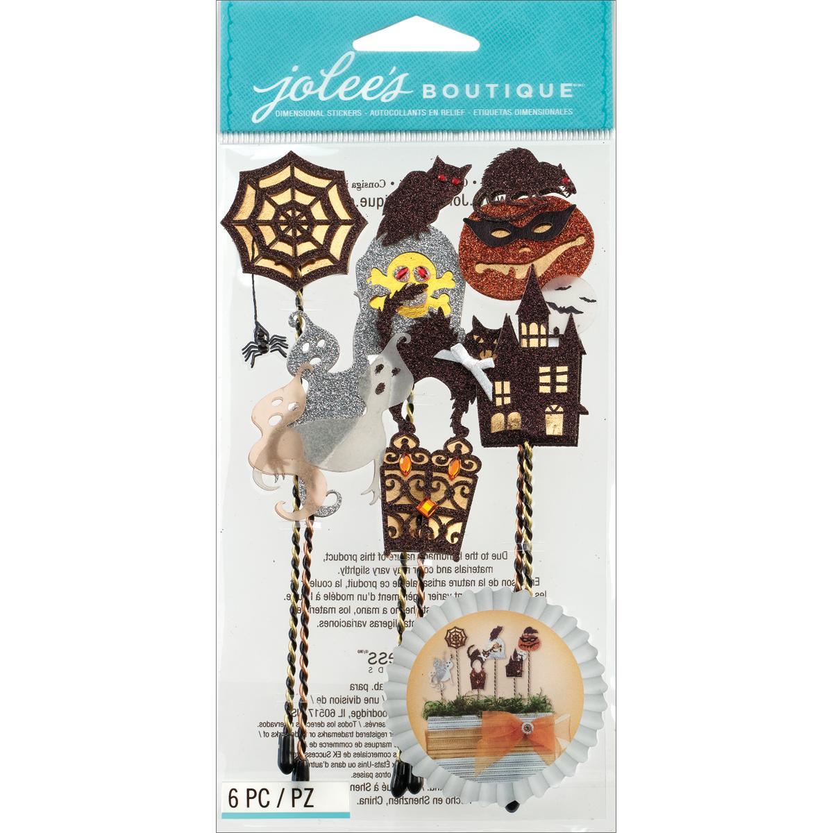 Jolees Halloween Stickers  Silhouette Sticks