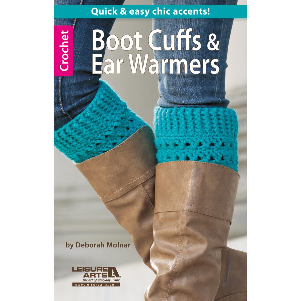 Leisure Arts  Boot Cuffs and Ear Warmers