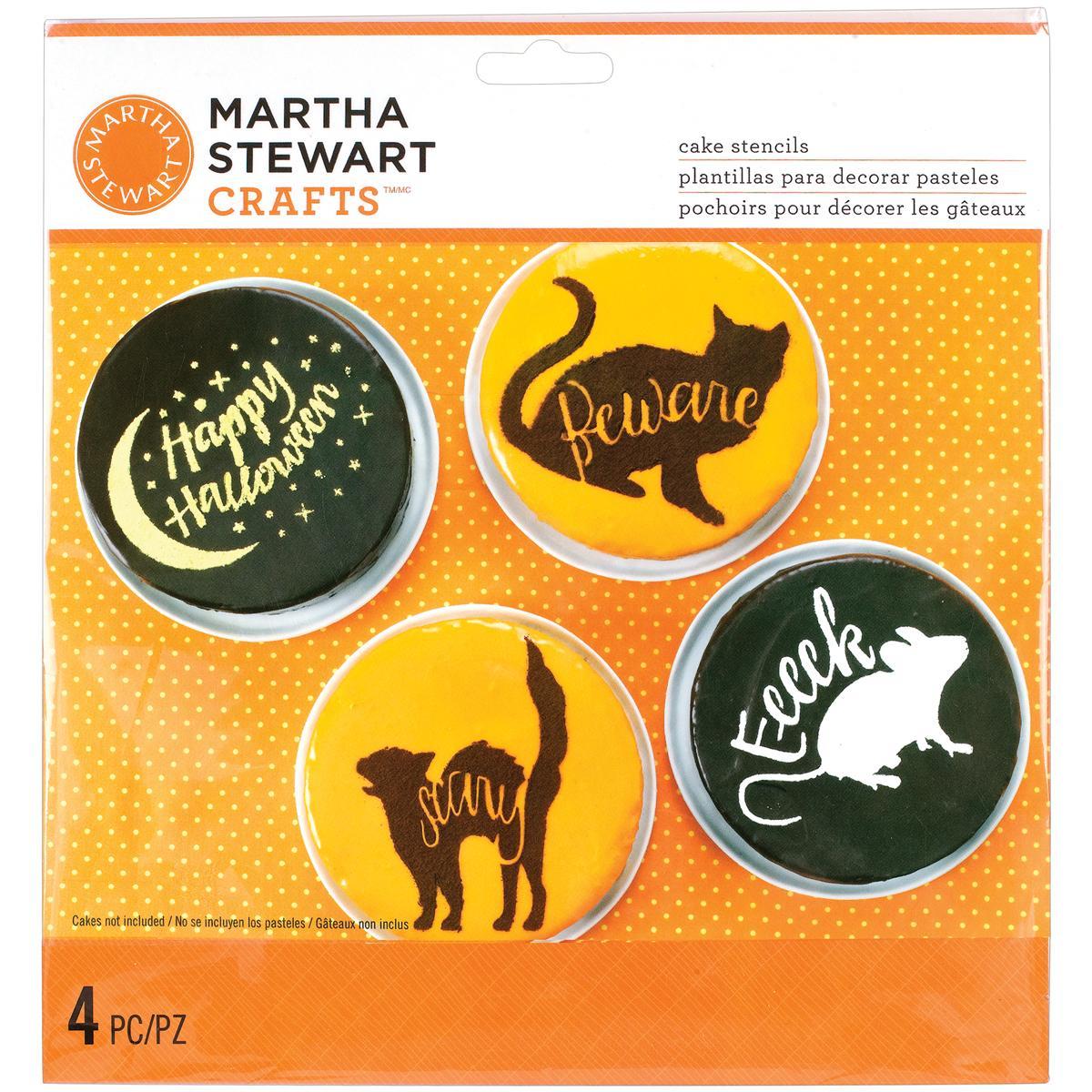 Animal Masquerade Cake Stencils 4/pkg