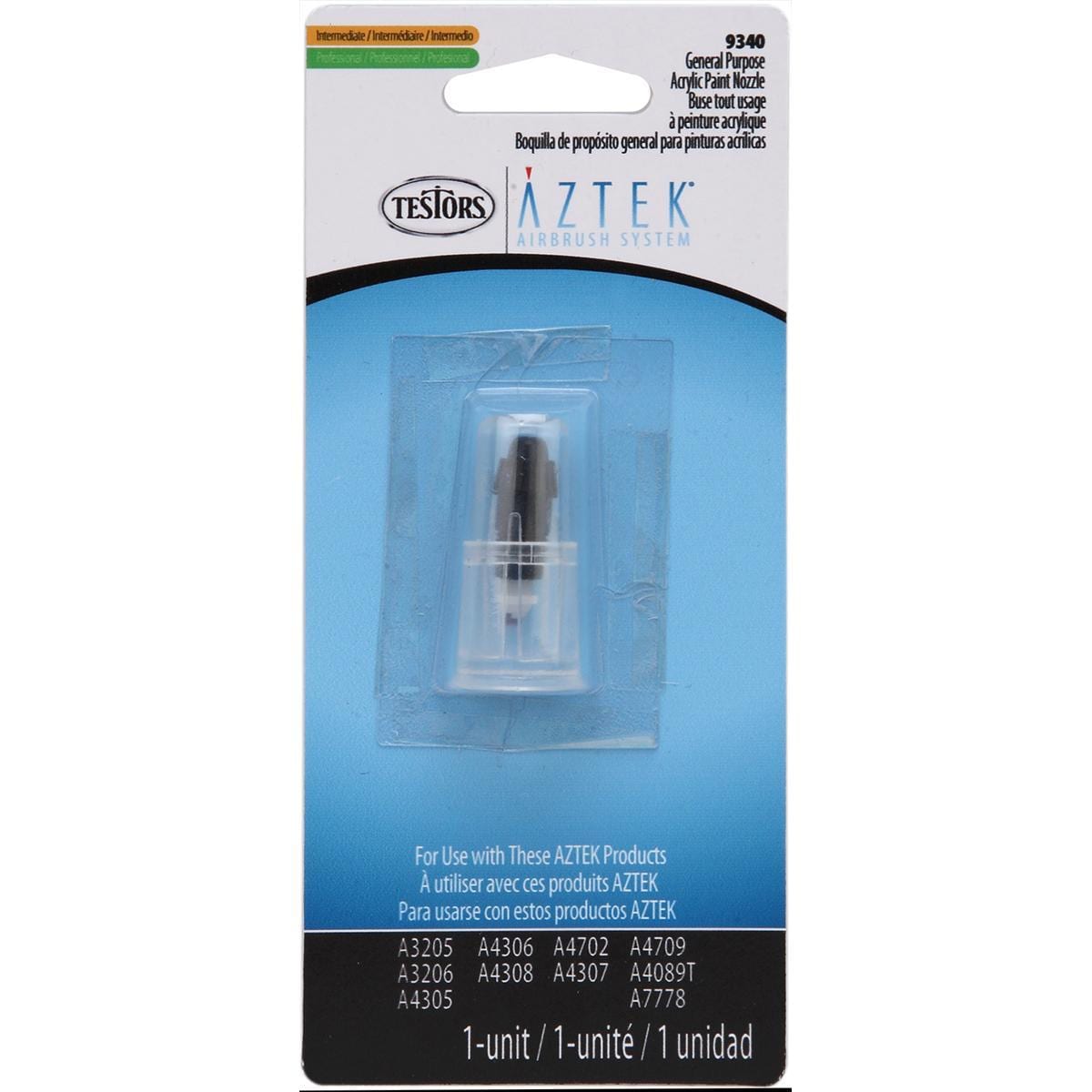 Aztek Airbrush Nozzle  .40mm Acrylic Black