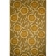 preview thumbnail 2 of 1, SAFAVIEH Handmade Mandarin Gerhild French Country Floral Wool Rug 8' x 10' - Sage/Rust - Rectangle