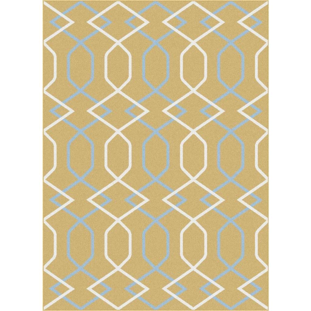 Metropolis Yellow Area Rug (710 X 103)