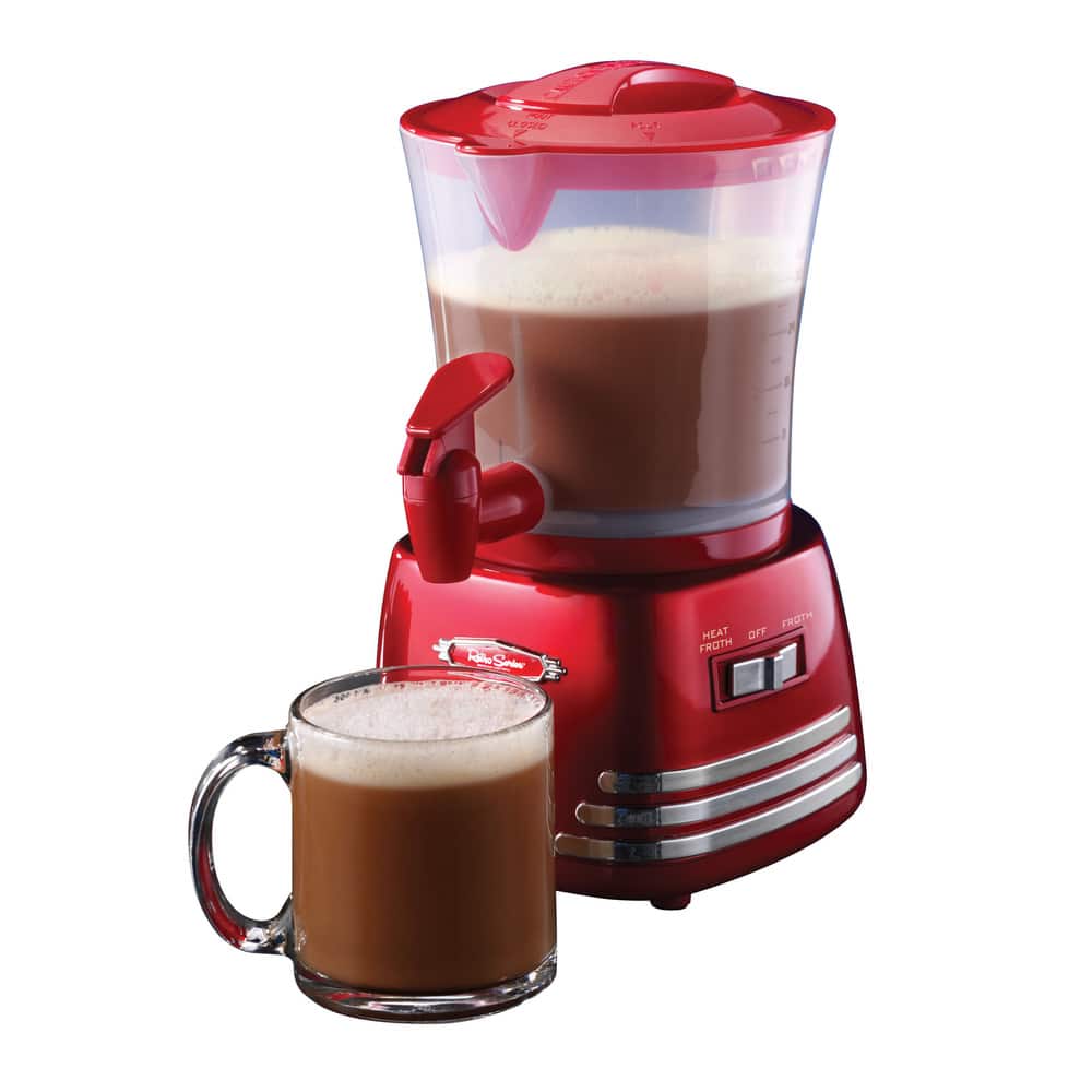 Nostalgia Retro 32-Ounce Hot Chocolate Maker and Dispenser