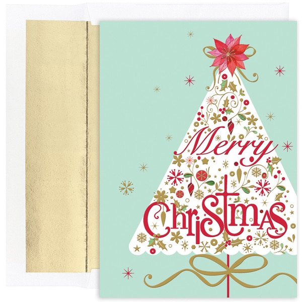 HBH Contemporary Tree Boxed Holiday Cards (Set of 16) Stationery & Pens