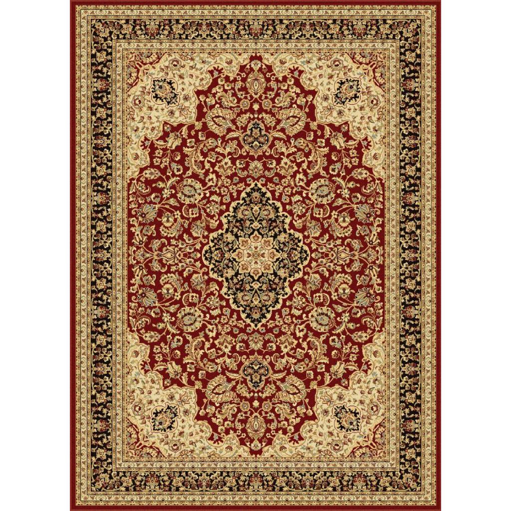 Centennial Red/ Black Traditional Area Rug (710 X 106)