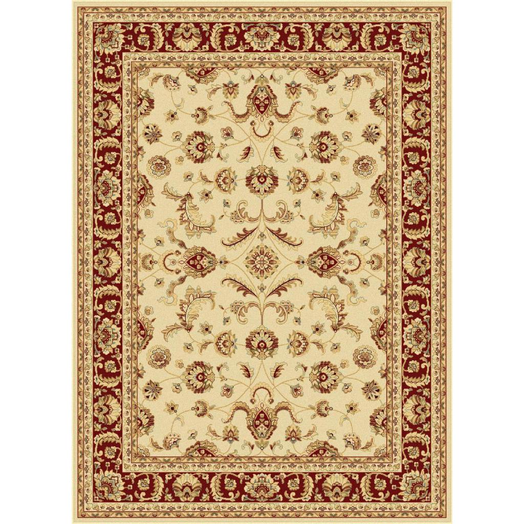 Centennial Ivory/ Merlot Red Area Rug (710 X 106)