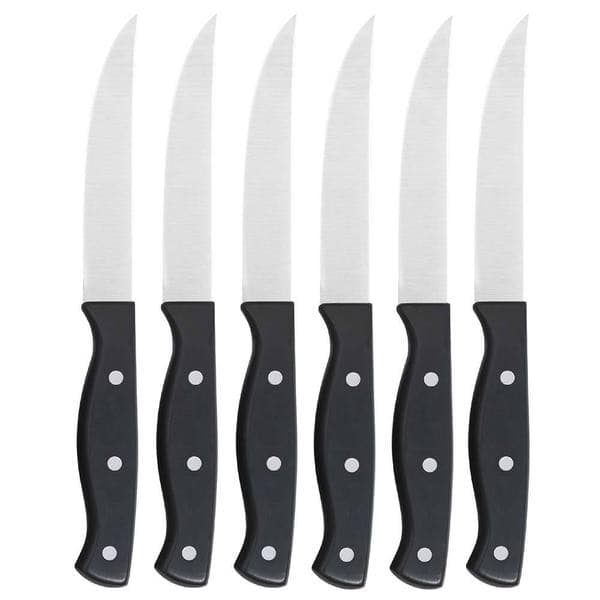 Shop Kitchenaid Stamped Triple Riveted Steak Knives Set Of 6 Overstock 8387114