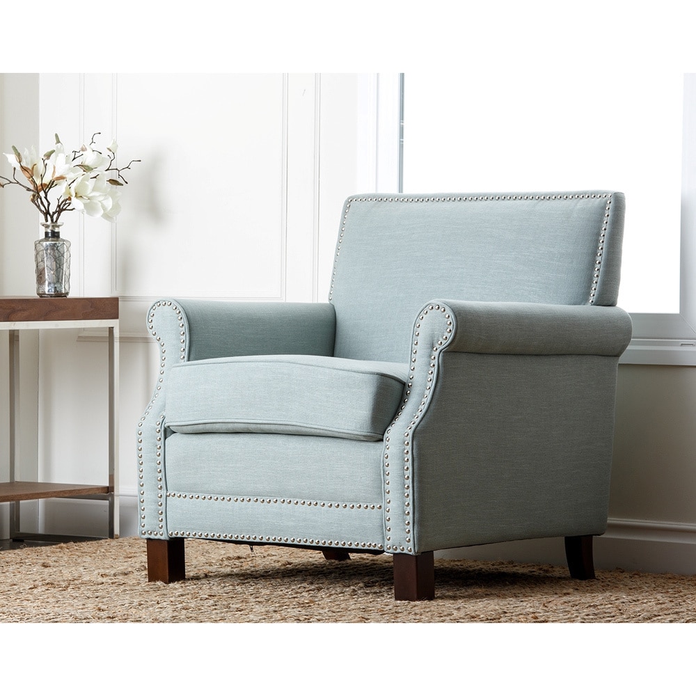 Abbyson Living Becca Nailhead trim Armchair