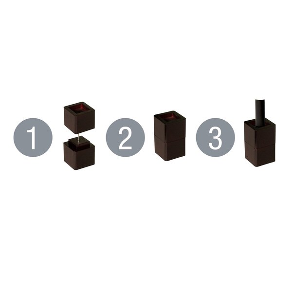 Wood Bed Lifters by Richards Homewares 