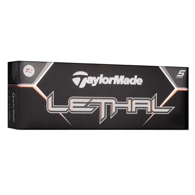 Taylormade Lethal Golf Ball Pack Of 12 (WhiteDimensions 12 inches long x 8 inches wide x 4 inches highWeight 2 poundsSta white cast urethane cover material promotes optimum feel and tour caliber spinSeamless LDP dimple pattern promotes the most penetrat