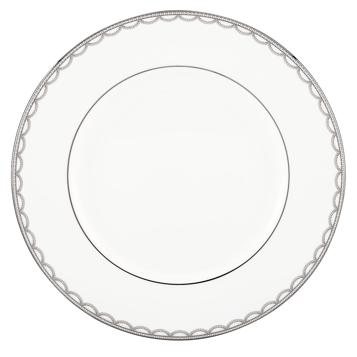 Lenox Iced Pirouette 10.75 inch Dinner Plate