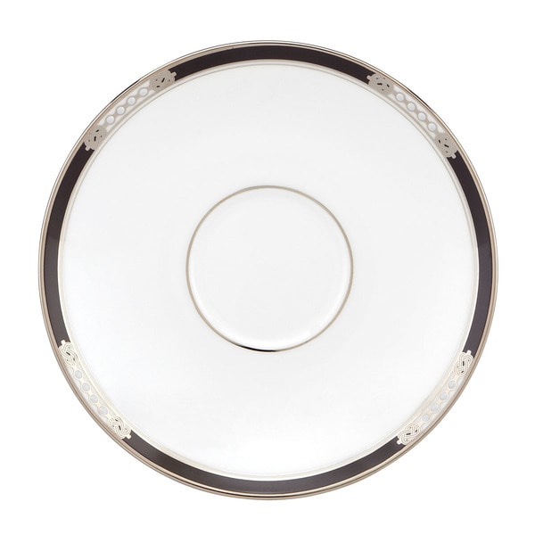 Lenox Hancock Platinum White 5.75 inch Saucer   Shopping