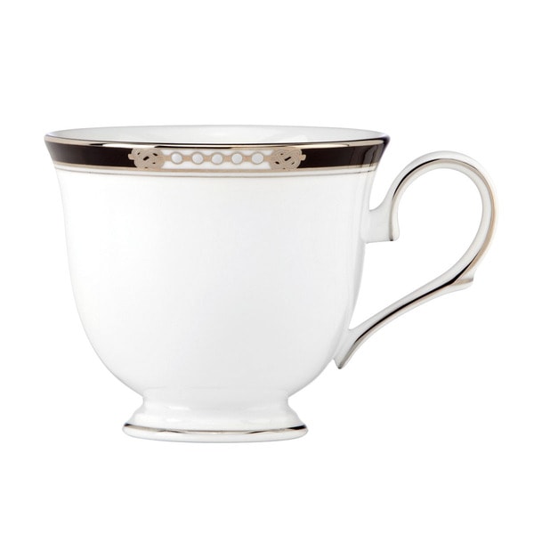 Lenox 'Hancock Platinum White' 6-ounce Teacup