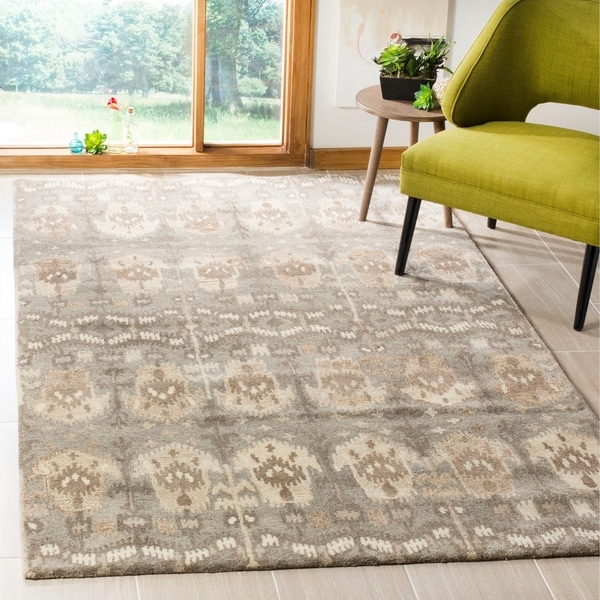 Safavieh Handmade Wyndham Natural Wool Rug - 9' x 12'