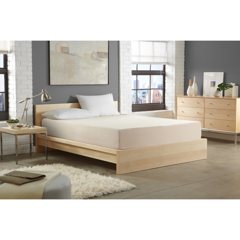 White By Sarah Peyton 14 inch Convection Cooled Firm Support King size Memory Foam Mattress