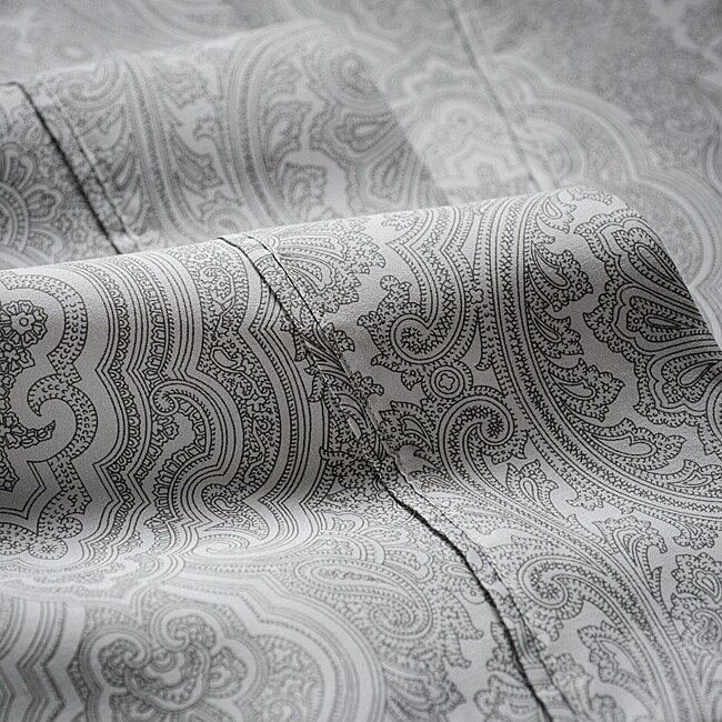 Superior Italian Paisley Cotton Blend 600 Thread Count Bed - Picture 16 of 45
