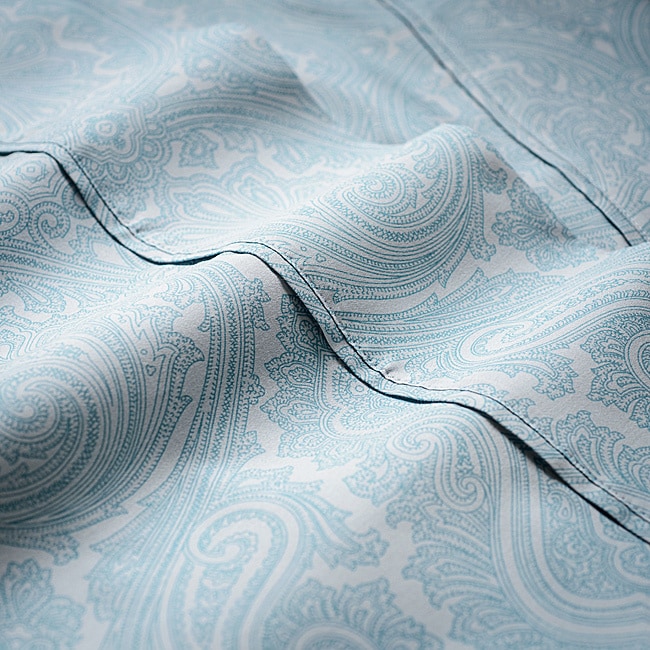 Superior Italian Paisley Cotton Blend 600 Thread Count Bed - Picture 6 of 45