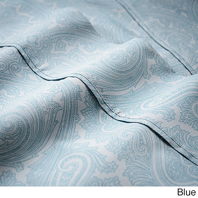 Superior Italian Paisley Cotton Blend 600 Thread Count Bed - Picture 10 of 45