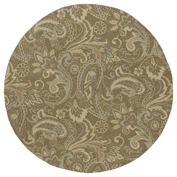 Indoor/Outdoor Fiesta Brown Paisley Rug 5'9 Bed Bath & Beyond 8389621