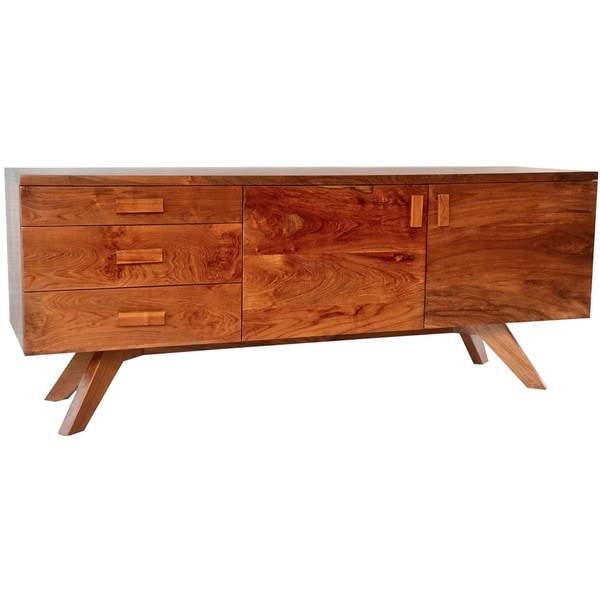 Reclaimed Teak Wood Mid Century Credenza (Indonesia) Entertainment Centers