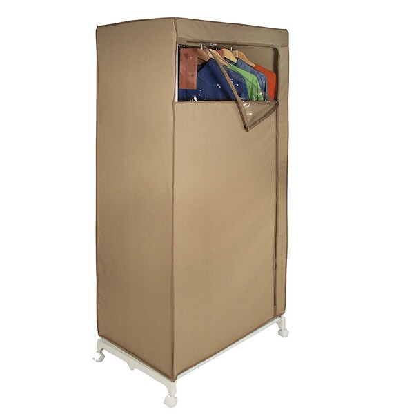 Richards Homewares Cedar Inserts 30-inch Canvas Wardrobe Closet ...